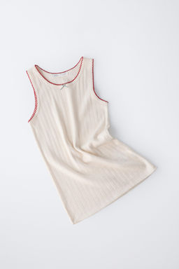 AGES 6-14 / POINTELLE T-SHIRT AND BRIEF PACK