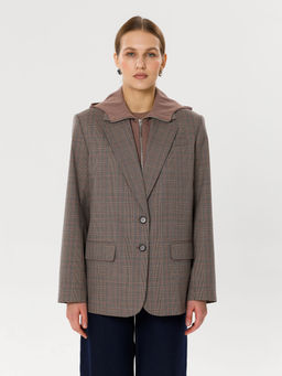 Жакет с капюшоном