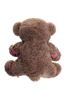 Бондажный набор Pecado BDSM, Медведь бурый, оковы, наручники, натуральная кожа, розовый