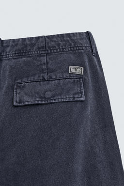 PANTAL?N CARGO PARACHUTE / Gris antracita - Zara фото 11