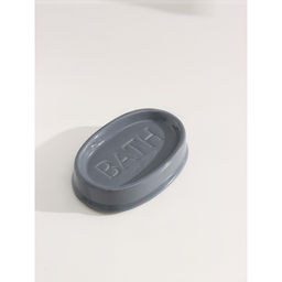 Аксессуары для ванной SAVANNA Бэкки, 3 предмета, мыльница, дозатор для мыла 400 мл, стакан, серо-голубые  фото 5