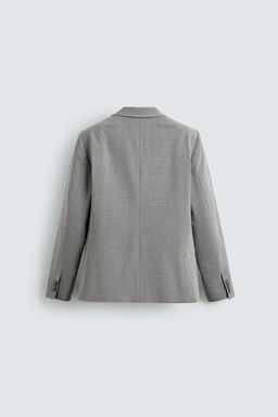 TEXTURED SUIT BLAZER - Zara фото 8