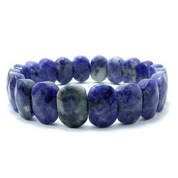 Браслет из камня Содалит дарует процветание через мудрость, удачу и новые знакомства