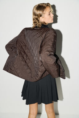 Chaqueta guateada con cuello de pana - H&m фото 5