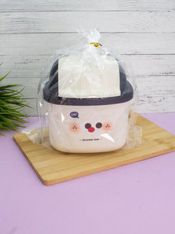 Мусорное ведро настольное Delicious food, white (17*16.5 см)