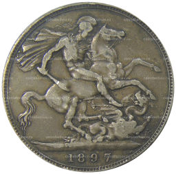 1 крона 1897 года Великобритания