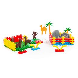 Конструктор Зоопарк (235 элементов) (в мешке) - Полесье фото 4