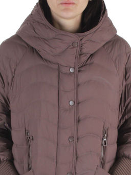 H-8912 BROWN Куртка пуховая женская