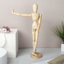 Сувенир Человек деревянный 33 см / H-33 /уп 50/ - Галеонтрейд фото 3