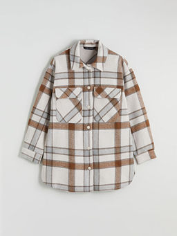 Ekose Oversize Kad?n G?mlek Tunik