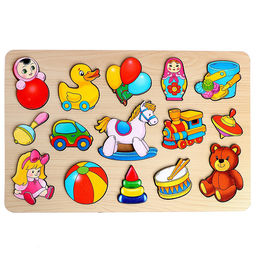 Рамка-вкладыш большая "Игрушки" 15 деталей