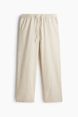 Pantal?n en mezcla de lino Relaxed Fit