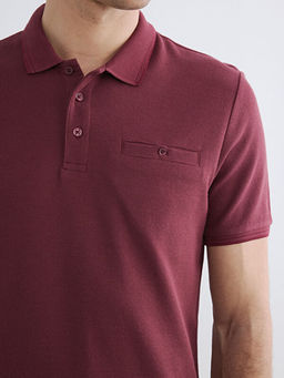 Polo Yaka Str?kt?rl? Erkek Ti??rt