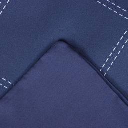 Постельное бельё Этель дуэт Cage: dark blue, 143х215 см-2шт, 215х240 см, 50х70+3 см-2 шт, мако-сатин, 114г/м2  фото 14