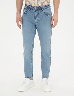 A__k Mavi Tapered Fit Jean Pantolon