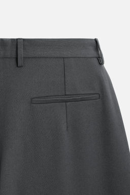 WIDE-FIT PLEATED TROUSERS - Zara фото 19