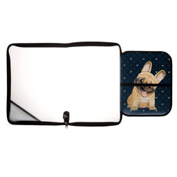 Папка для труда, А4, пластиковая, 23×32.5×2.5 см «Бульдожка»