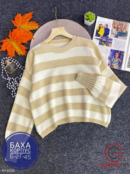 Свитер женский в полоску - Bruno фото 4