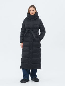 Пальто зимнее LFW487N.19B.BLACK - Lab fashion фото 2