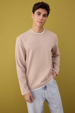TRENDYOL MAN Mavi Regular/Normal Kesim Sweatshirt TMNAW22SW0658 - Trendyolmilla фото 16