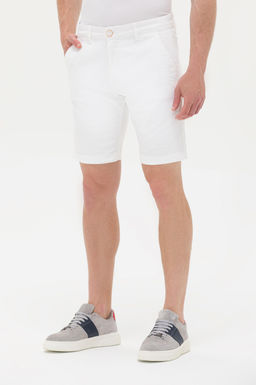 Мужские белые тканые шорты - U.s. polo assn фото 3