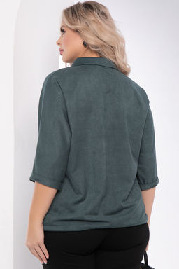 Туника Мона Лиза (темно-зеленая) Б7983 - Lt collection фото 2