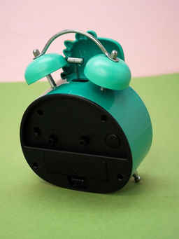 Часы-будильник Dino, dark green