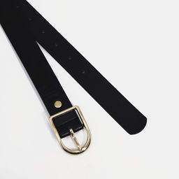 Ремень женский, ширина 2,8 см, винт, пряжка металл, цвет чёрный - Simaland фото 2