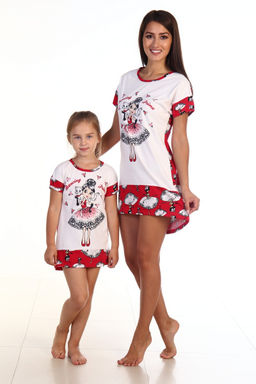 Туника подростковая 12-02б (красный)