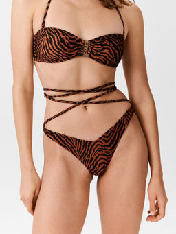 Infinity / Бюстгальтер купальный жен.Bralette Rossana черный принт - Infinity Lingerie фото 3