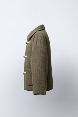 CHECK JACKET WITH FIREMAN CLASP - Zara фото 3