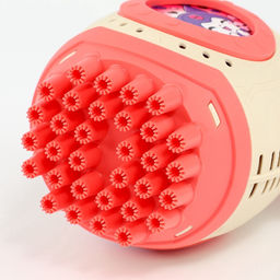 Генератор мыльных пузырей Зайчик, розовый, 18?10?18 см - Funny toys фото 10