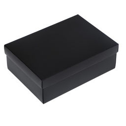 Цена за 5 шт. Коробка подарочная складная, упаковка, «Чёрная», 21×15×7 см