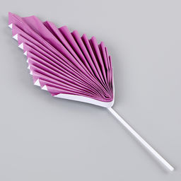 Набор для украшения Перо, набор 2 шт, цвет фиолетовый - Страна карнавалия фото 2