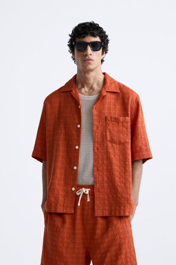 GEOMETRIC JACQUARD SHIRT - Zara фото 2