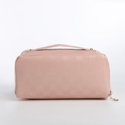 Косметичка-сумка на молнии, цвет розовый - Simaland фото 2