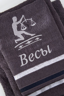 14418/10 Знаки зодиака полотенце махровое плотность 350гр