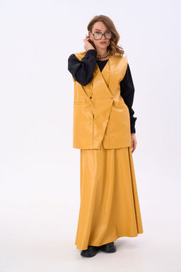 Жилет NIKVA н709-4 горчица  фото 2