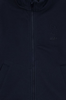 Темно-синий свитшот для мальчика Неожиданная скидка в корзине - U.s. polo assn фото 3