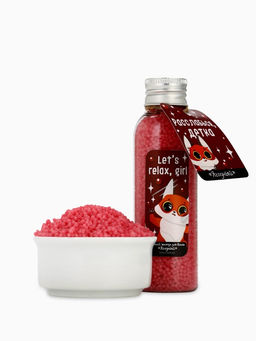 Жемчуг для ванны соляной Let&apos; s relax, girl, 90 г, аромат ягод, Beauty Fox