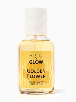 Туалетная вода женская Beauty&Glow Golden Flower, 60 мл, жасмин, слива, персик, ананас, роза, ландыш