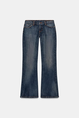 Z1975 LOW-RISE BOOTCUT JEANS - Zara фото 6