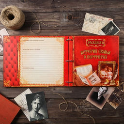 Родословная книга «Семейные традиции», 58 листов, 30 х 30 см