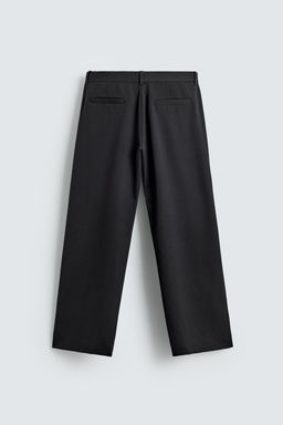 WOOL BLEND SUIT TROUSERS - Zara фото 8