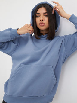 Худи женское KATHARINA KROSS KK-HK-003KB-джинсовый  фото 6