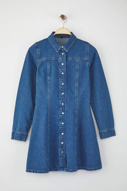 Mavi Mini Denim Gomlek Elbise TWOAW26EL00034