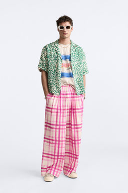 CHECK PRINT TROUSERS - LIMITED EDITION