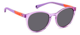 Солнцезащитные очки Polaroid Kids PLD 8059/S Фиолетовый, детские  фото 3