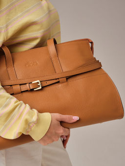 Сумка Rumi DBR 31152 коричневый лист фото 3