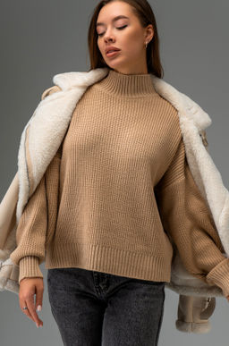 Женский свитер оверсайз из вязаного трикотажа Happyfox - Happy fox фото 9